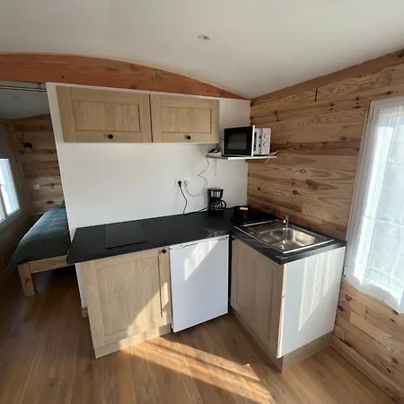 مكان تخييم La Roulotte Des Gaillots *